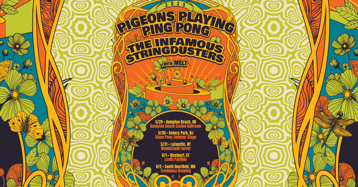 Pigeons Playing Ping Pong, The Infamous Stringdusters, Melt