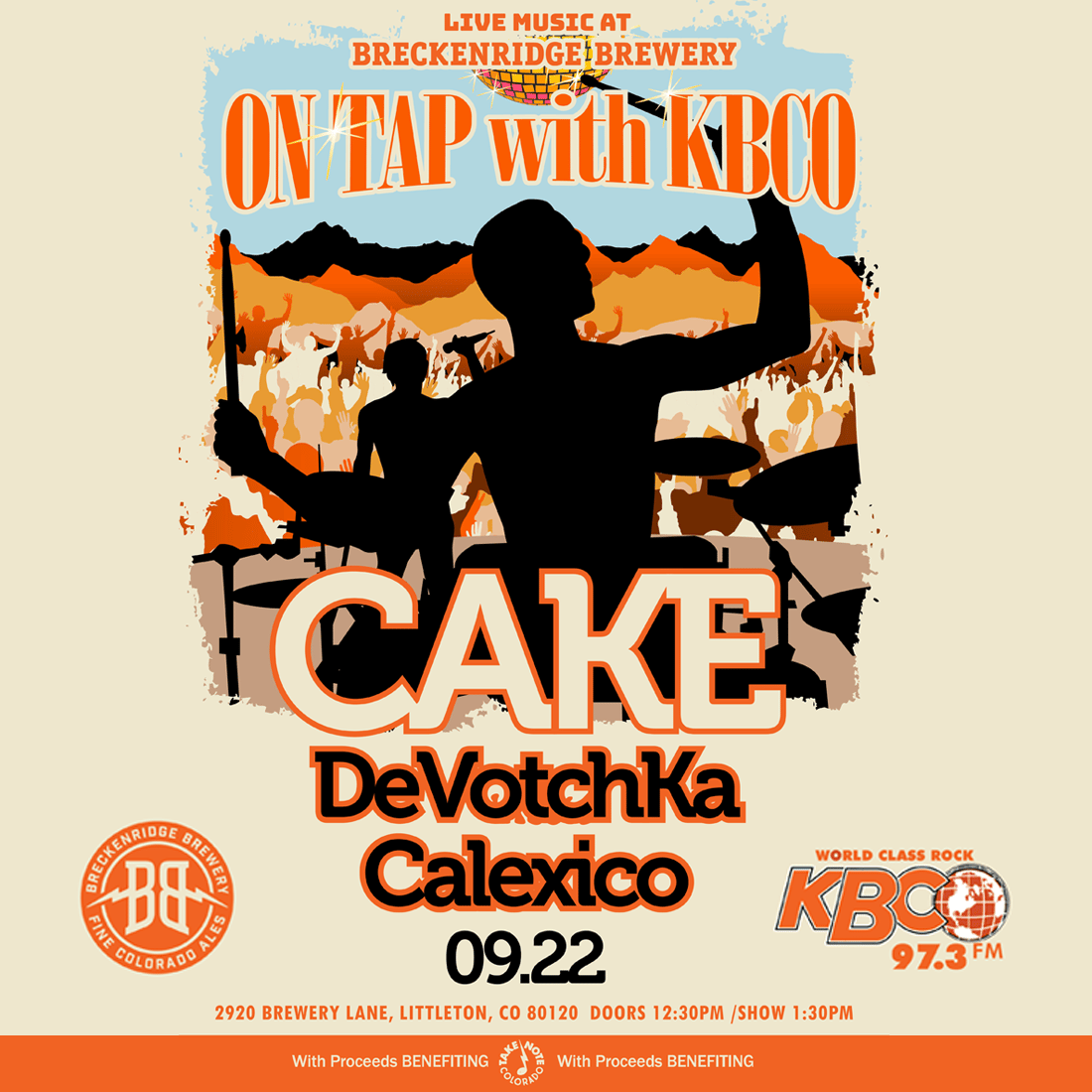 On Tap with KBCO presents: Cake